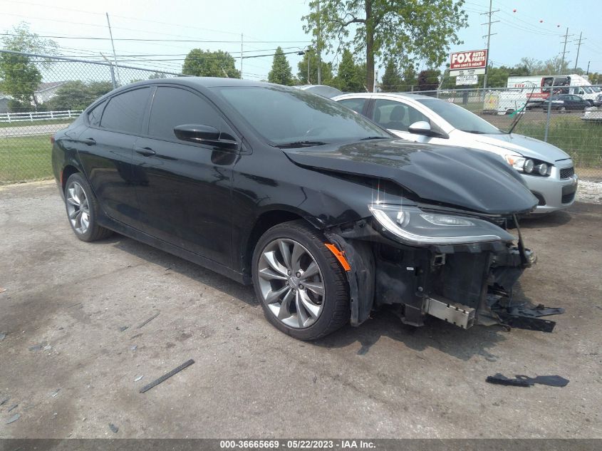 2015 CHRYSLER 200 S - 1C3CCCBB4FN535790