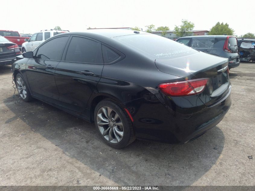 2015 CHRYSLER 200 S - 1C3CCCBB4FN535790