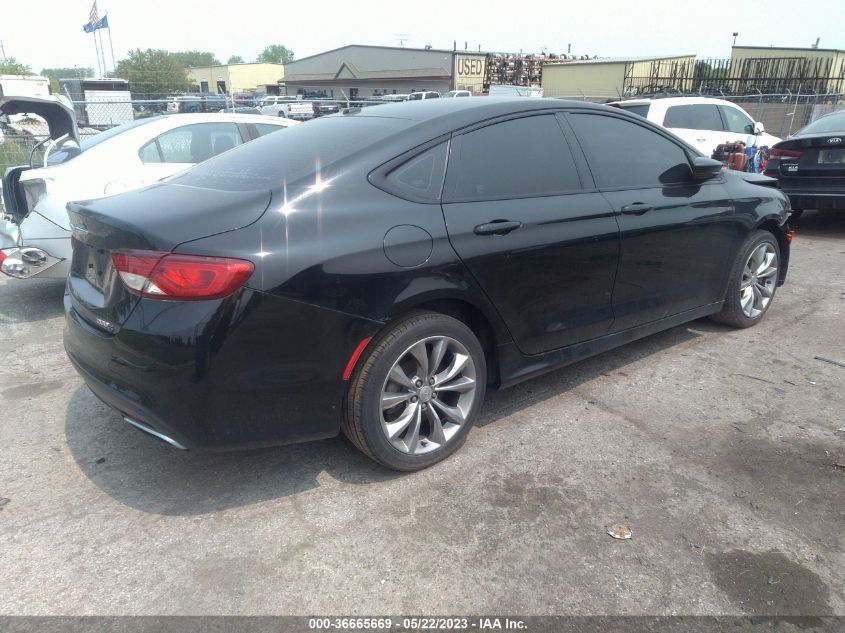 2015 CHRYSLER 200 S - 1C3CCCBB4FN535790