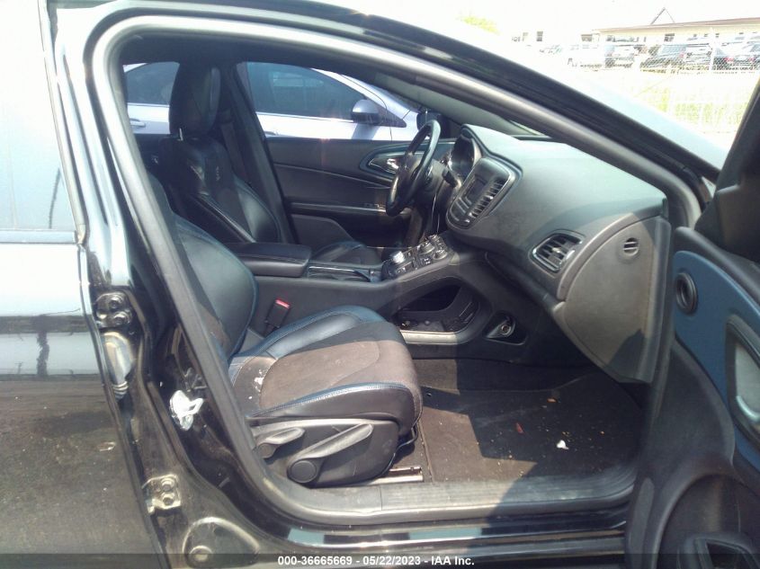 2015 CHRYSLER 200 S - 1C3CCCBB4FN535790