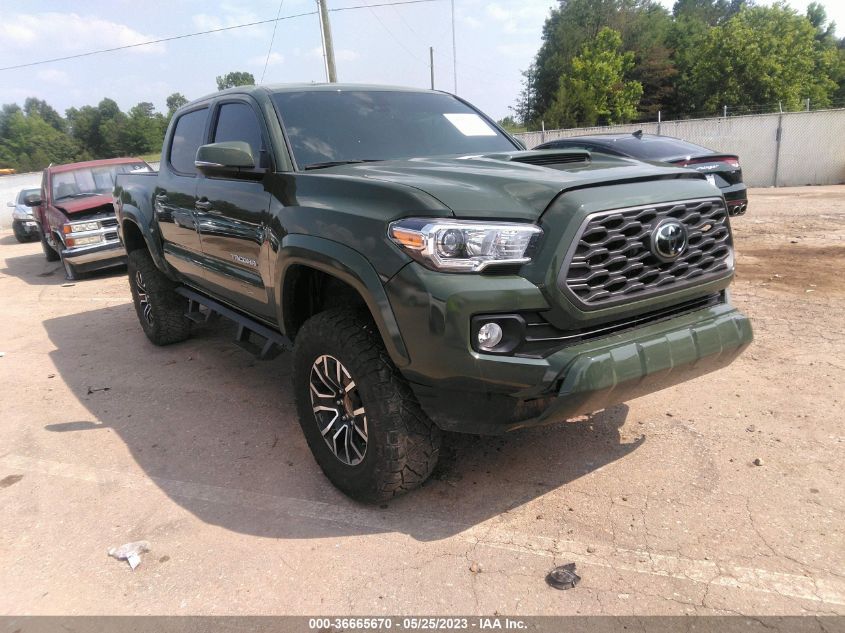 2022 TOYOTA TACOMA 4WD SR/SR5/TRD SPORT - 3TMCZ5AN7NM464238