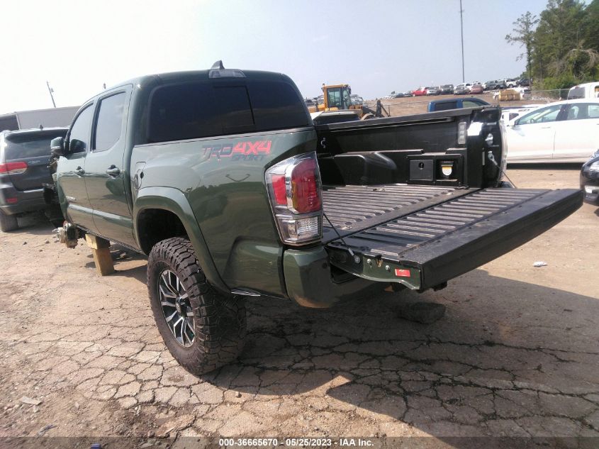 2022 TOYOTA TACOMA 4WD SR/SR5/TRD SPORT - 3TMCZ5AN7NM464238