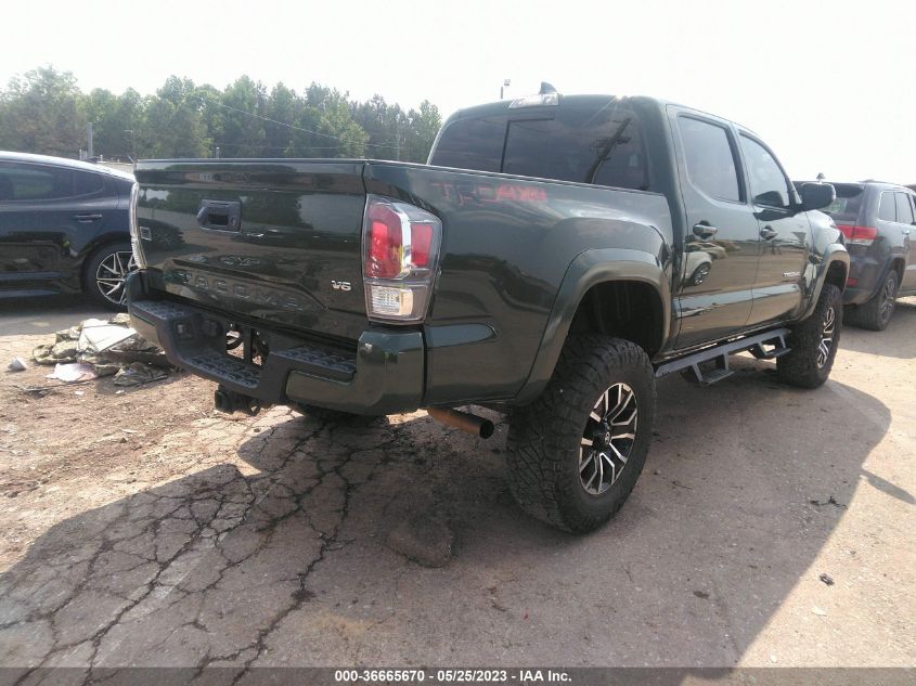 2022 TOYOTA TACOMA 4WD SR/SR5/TRD SPORT - 3TMCZ5AN7NM464238