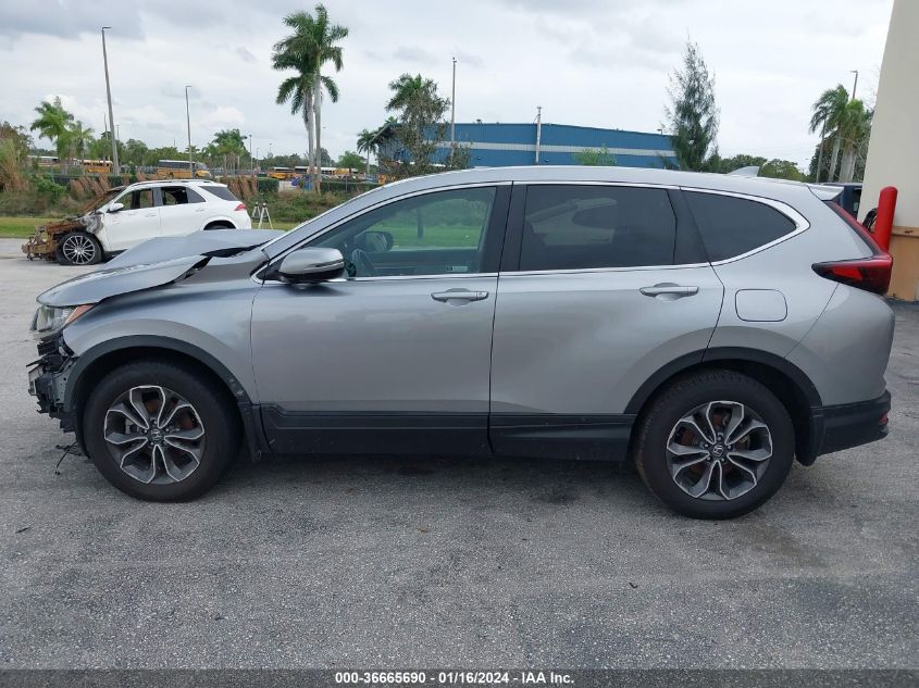 2020 HONDA CR-V 2WD EX-L - 2HKRW1H82LH407301