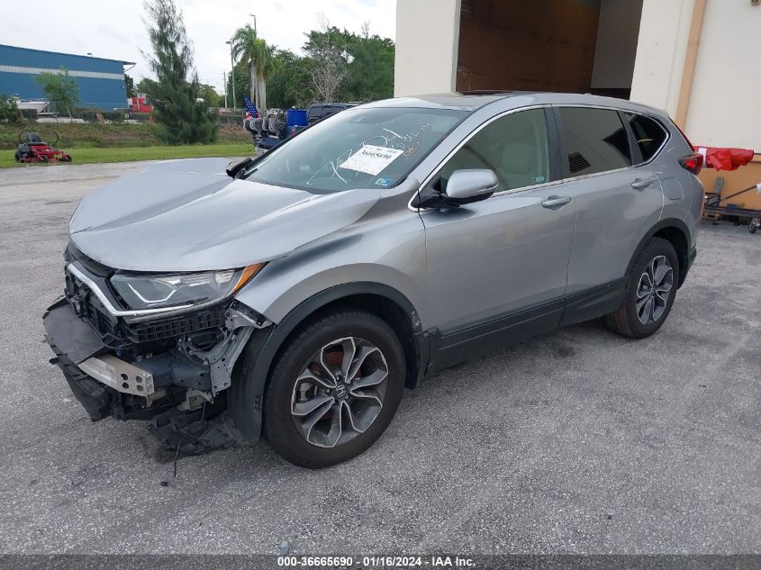 2020 HONDA CR-V 2WD EX-L - 2HKRW1H82LH407301