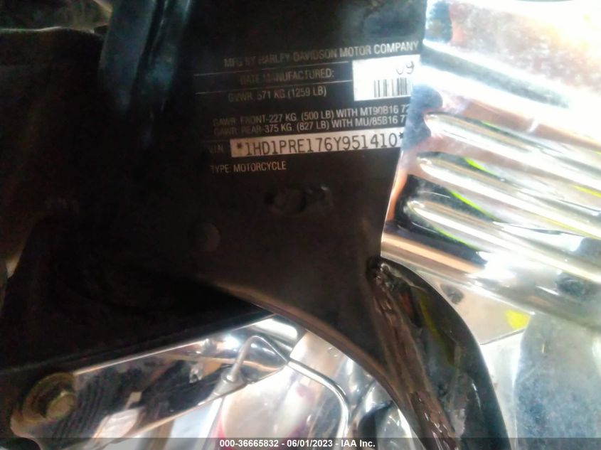 2006 HARLEY-DAVIDSON FLHTCUSE 1HD1PRE176Y951410