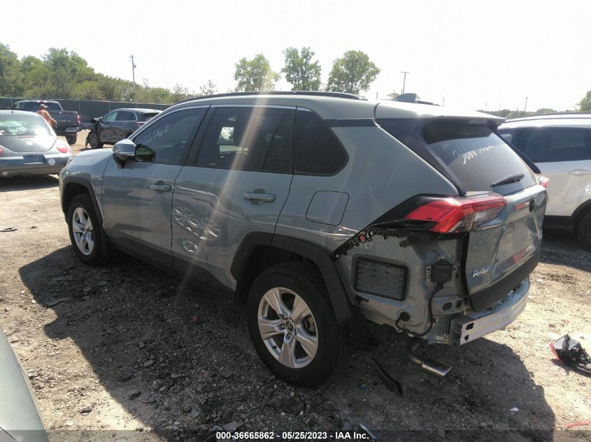 2021 TOYOTA RAV4 XLE 2T3P1RFV3MW140984