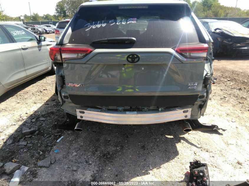 2021 TOYOTA RAV4 XLE 2T3P1RFV3MW140984