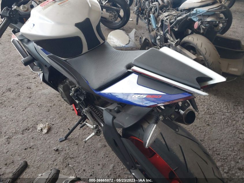 2022 APRILIA RS 660 FACTORY LIMITED ZD4KSUP03NS000137