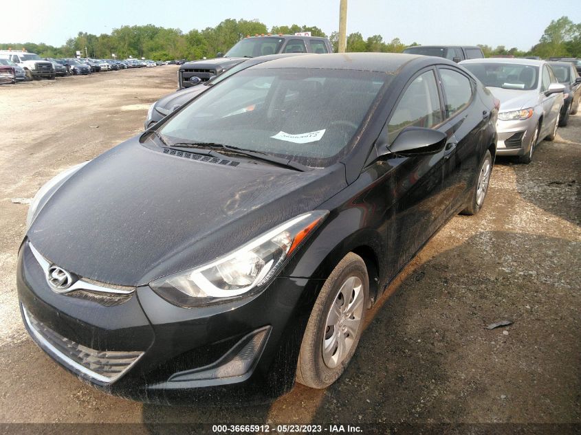 2016 HYUNDAI ELANTRA SE - 5NPDH4AE2GH684686