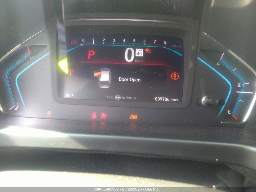2021 HONDA ODYSSEY EX-L - 5FNRL6H73MB031611