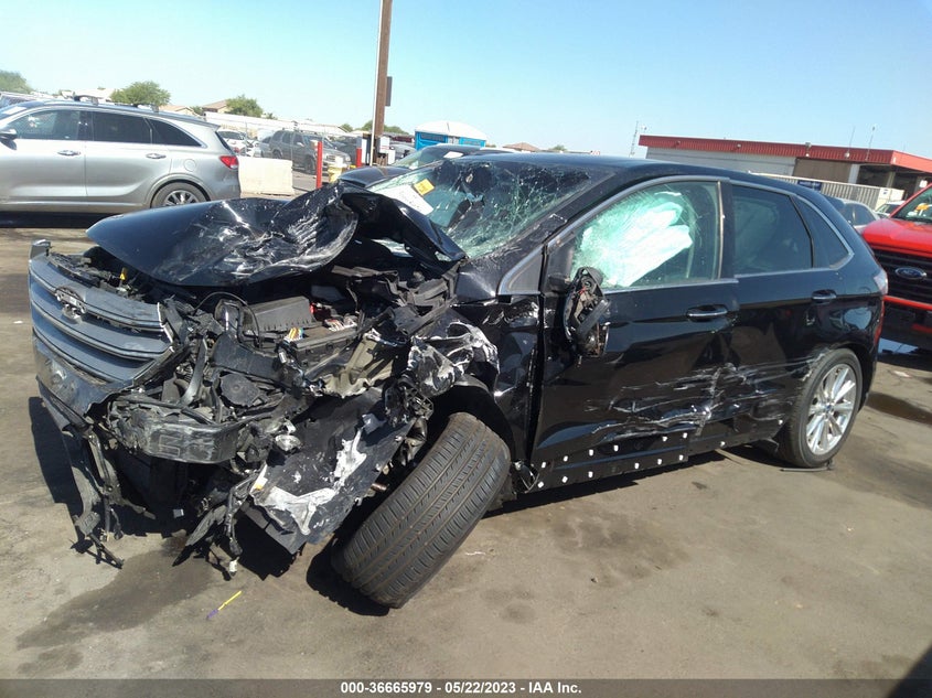 VIN 2FMPK3K86JBC35558 2018 FORD EDGE TITANIUM
