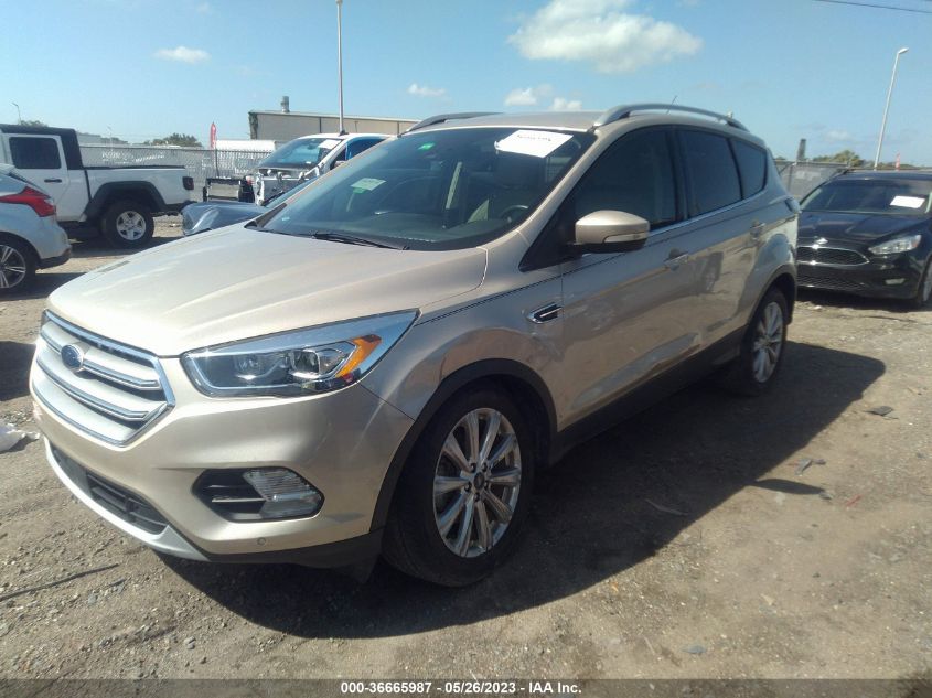 2017 FORD ESCAPE TITANIUM - 1FMCU0JD0HUC93028