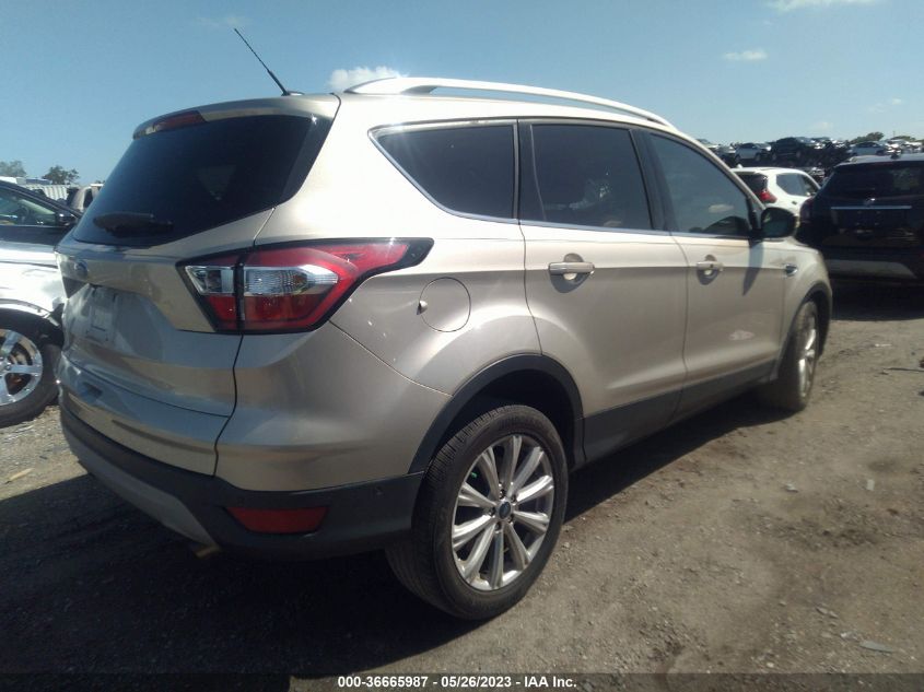 2017 FORD ESCAPE TITANIUM - 1FMCU0JD0HUC93028