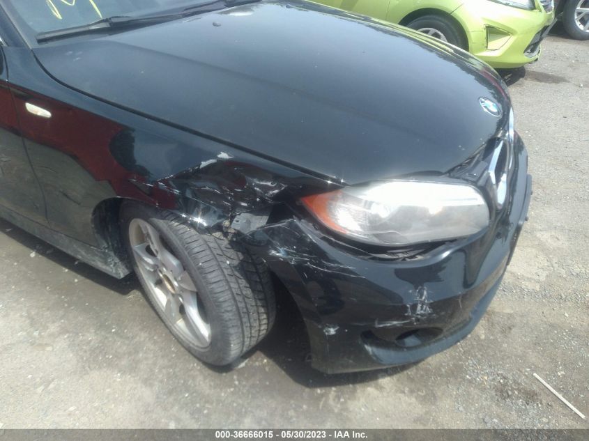 2013 BMW 1 SERIES 128I WBAUN1C56DVR01332