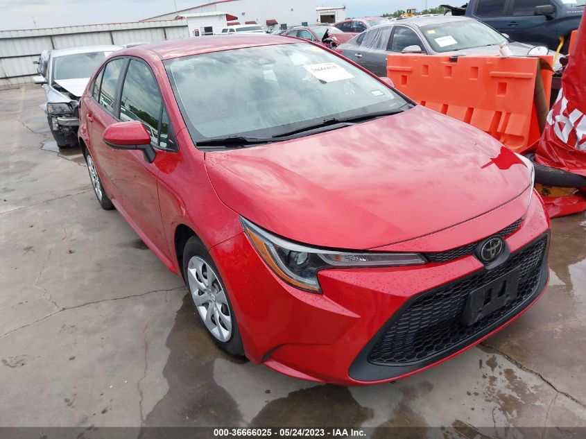 2020 TOYOTA COROLLA LE - JTDEPRAEXLJ027155