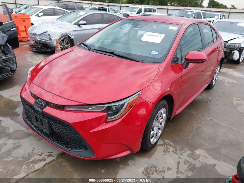2020 TOYOTA COROLLA LE - JTDEPRAEXLJ027155