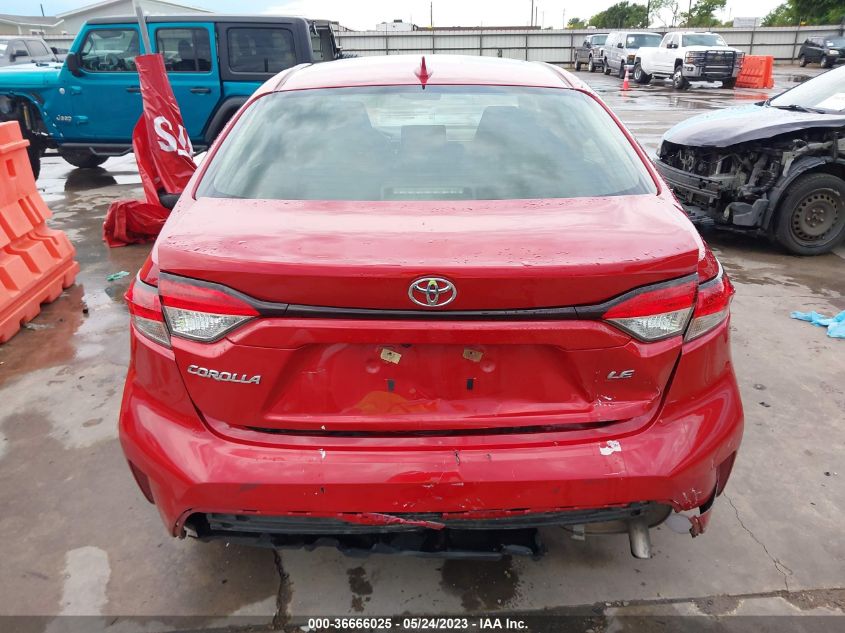 2020 TOYOTA COROLLA LE - JTDEPRAEXLJ027155