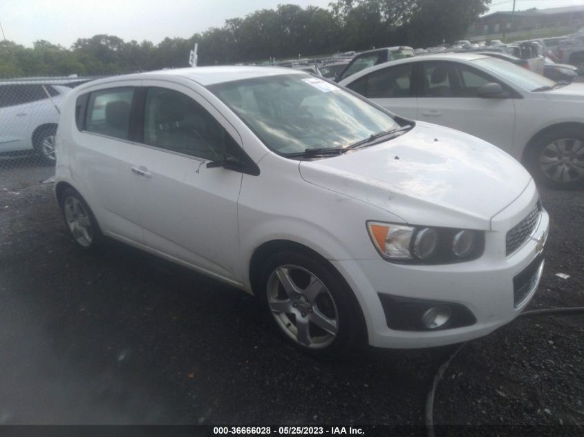 2014 CHEVROLET SONIC LTZ - 1G1JE6SBXE4224909