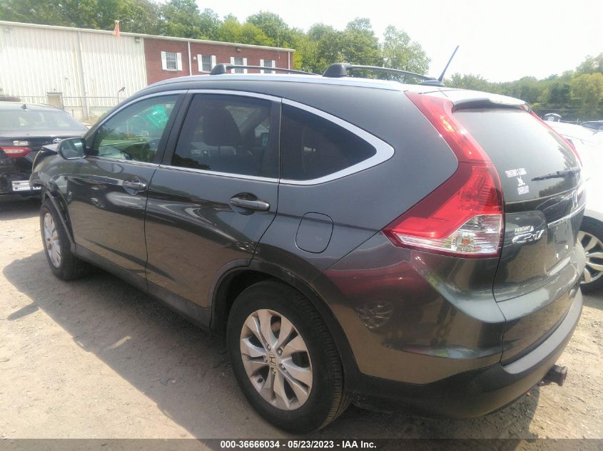 2013 HONDA CR-V EX-L - 2HKRM4H73DH619317