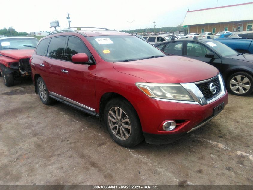 2014 NISSAN PATHFINDER SL - 5N1AR2MN5EC681527