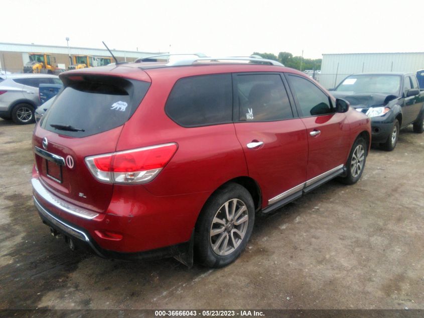 2014 NISSAN PATHFINDER SL - 5N1AR2MN5EC681527