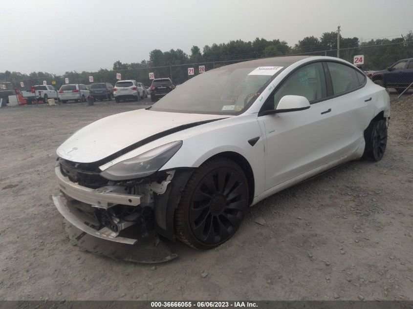 5YJ3E1ECXPF414079 Tesla Model 3 2023. Фото: 1