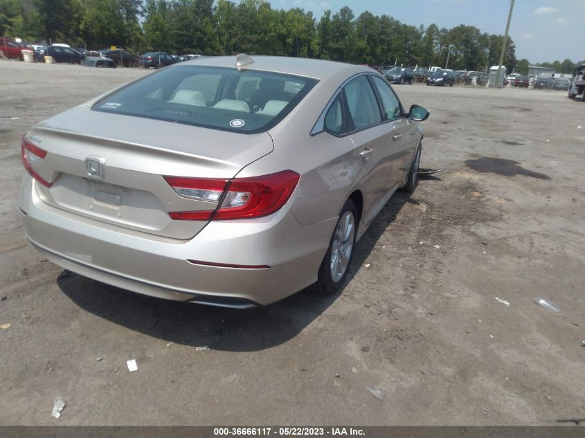 2019 HONDA ACCORD SEDAN LX 1.5T - 1HGCV1F10KA074487