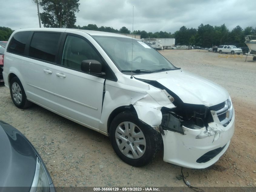 2014 DODGE GRAND CARAVAN SE - 2C4RDGBGXER109996
