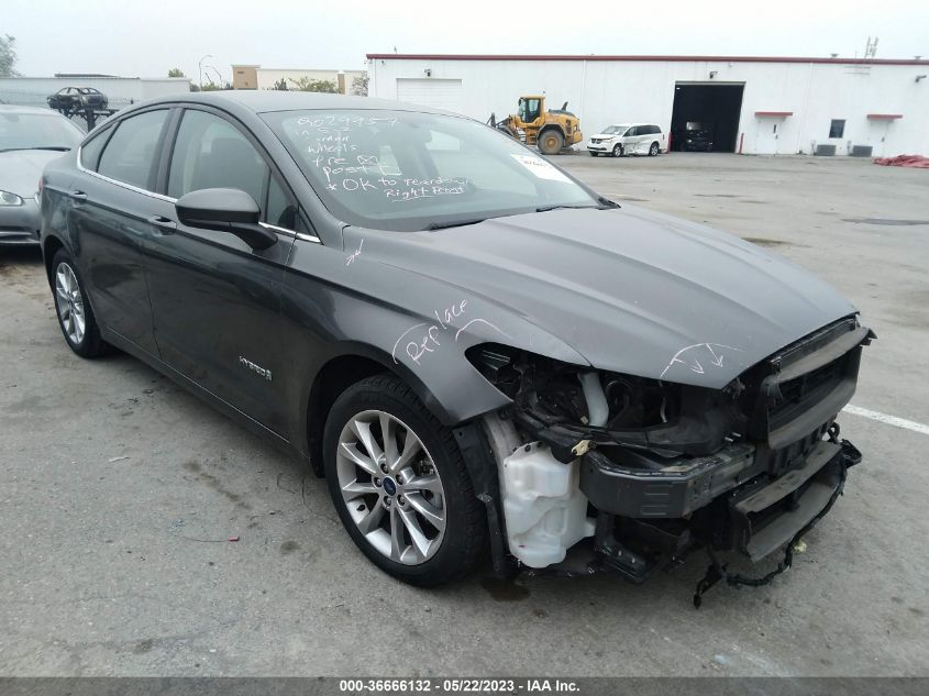 2017 FORD FUSION HYBRID SE - 3FA6P0LU1HR307506