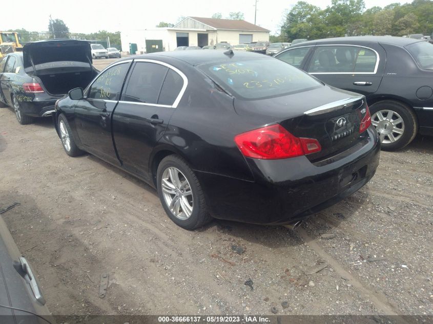 2013 INFINITI G37 SEDAN X - JN1CV6AR8DM355529