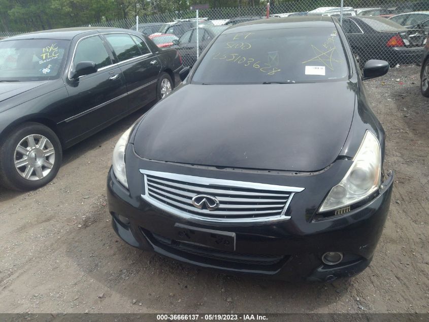 2013 INFINITI G37 SEDAN X - JN1CV6AR8DM355529