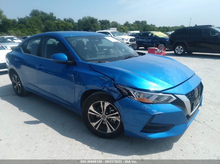 2022 NISSAN SENTRA SV - 3N1AB8CV1NY261142