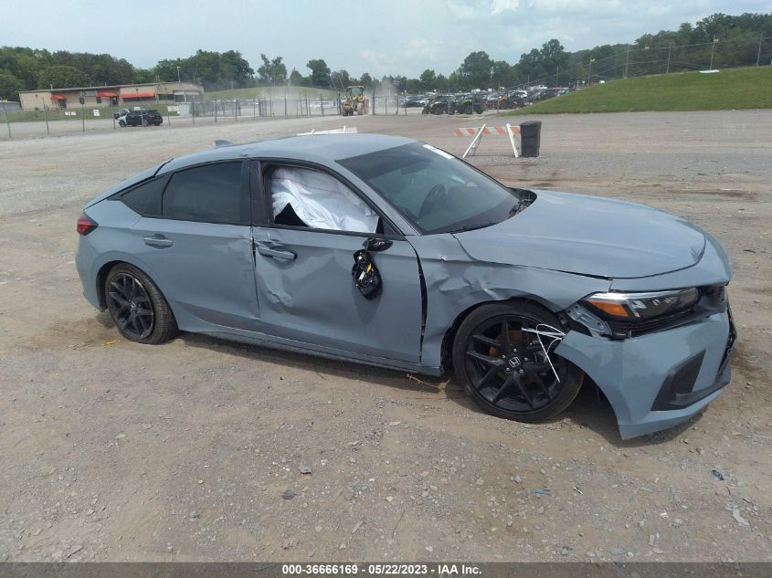 2023 HONDA CIVIC HATCHBACK SPORT - 19XFL2H87PE000022