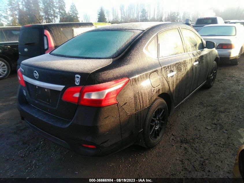 2016 NISSAN SENTRA S - 3N1AB7AP1GY308915