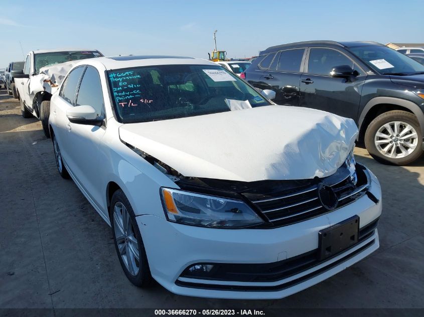 2015 VOLKSWAGEN JETTA SEDAN 1.8T SEL - 3VWL17AJ1FM252031