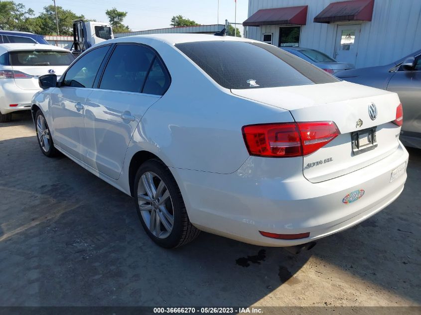 2015 VOLKSWAGEN JETTA SEDAN 1.8T SEL - 3VWL17AJ1FM252031