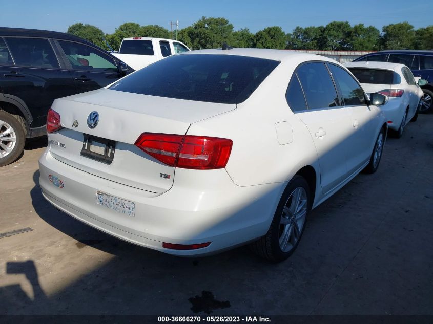 2015 VOLKSWAGEN JETTA SEDAN 1.8T SEL - 3VWL17AJ1FM252031