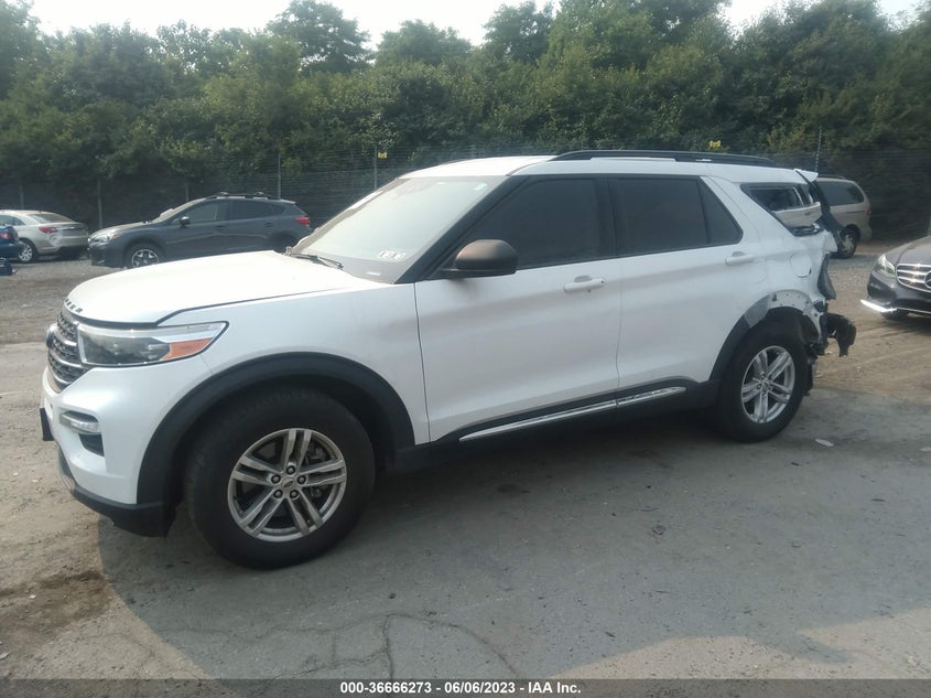 VIN 1FMSK8DH9LGC56226 2020 FORD EXPLORER XLT