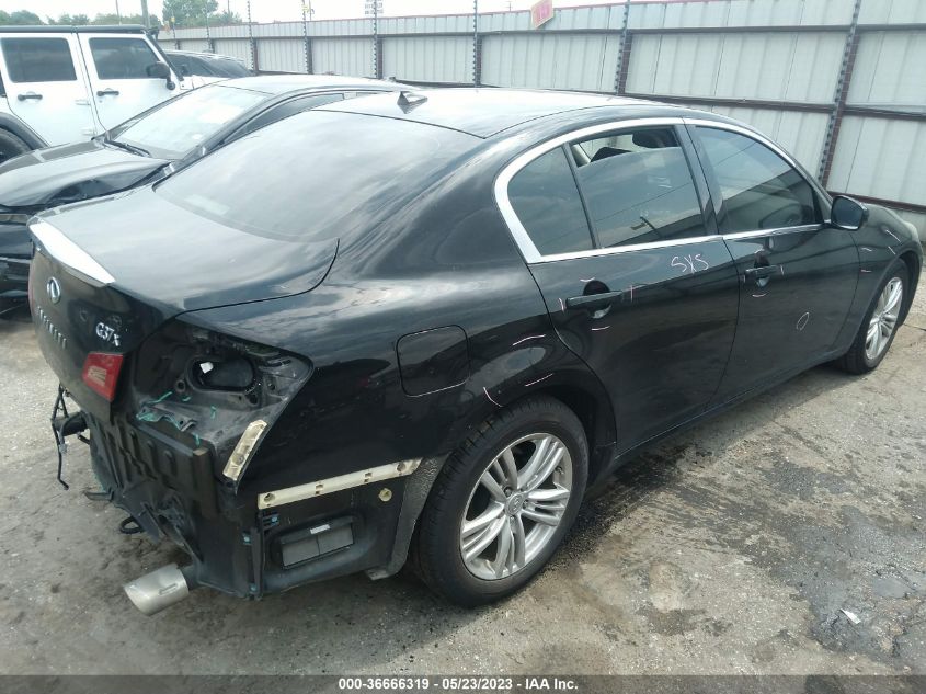 2013 INFINITI G37 SEDAN X JN1CV6AR8DM768308