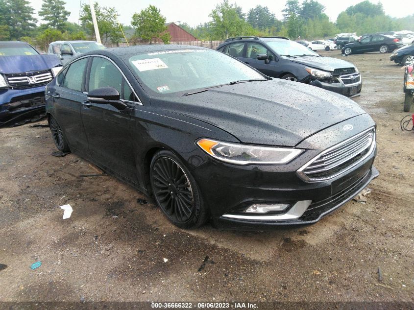 2017 FORD FUSION TITANIUM - 3FA6P0D93HR197553