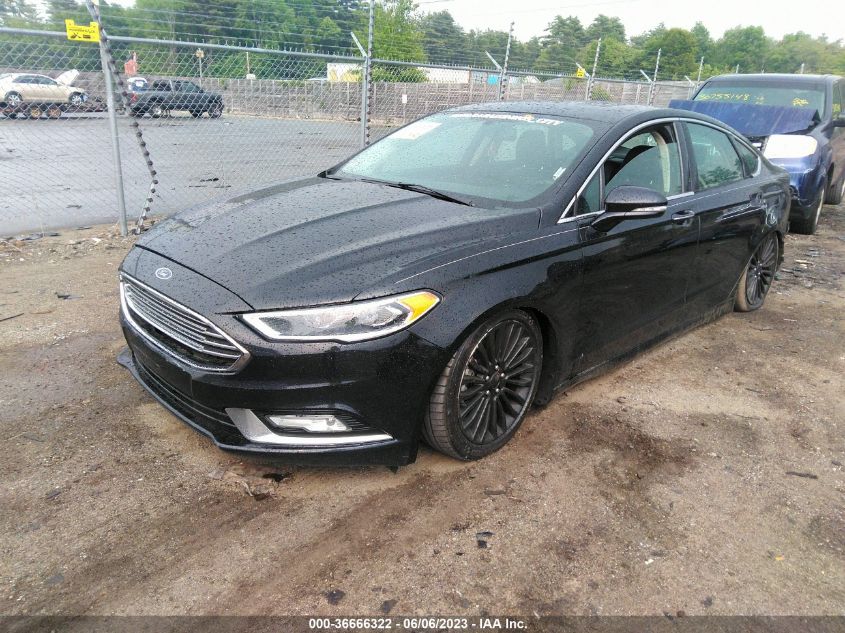 2017 FORD FUSION TITANIUM - 3FA6P0D93HR197553