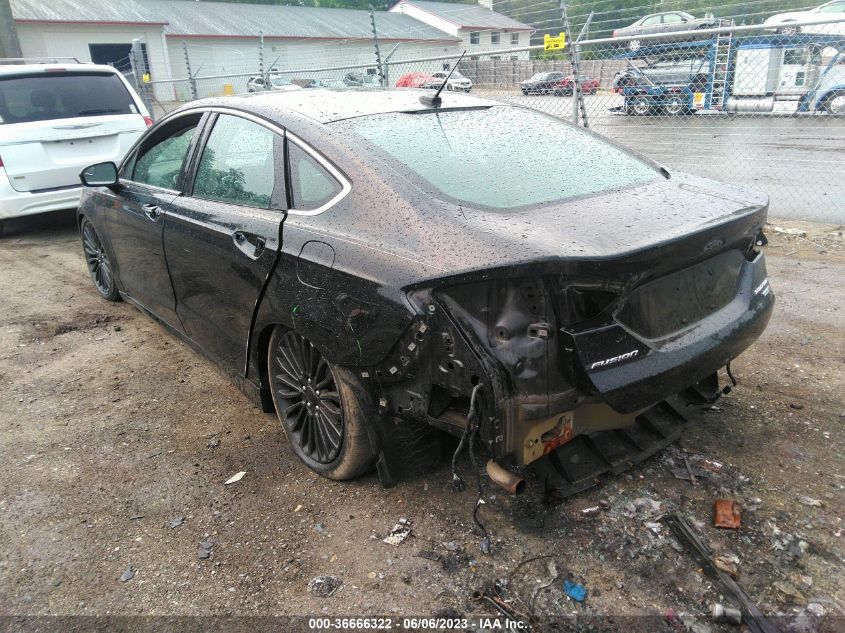 2017 FORD FUSION TITANIUM - 3FA6P0D93HR197553