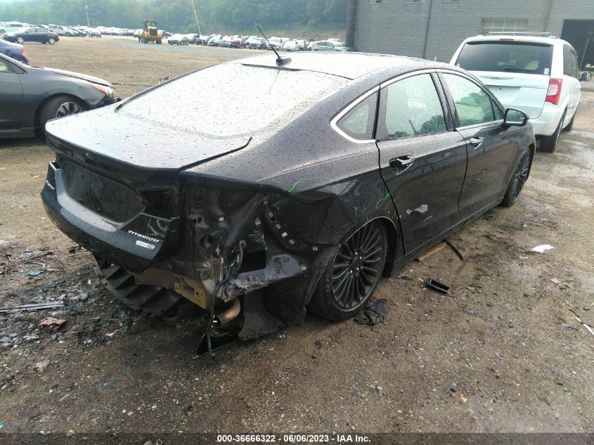 2017 FORD FUSION TITANIUM - 3FA6P0D93HR197553
