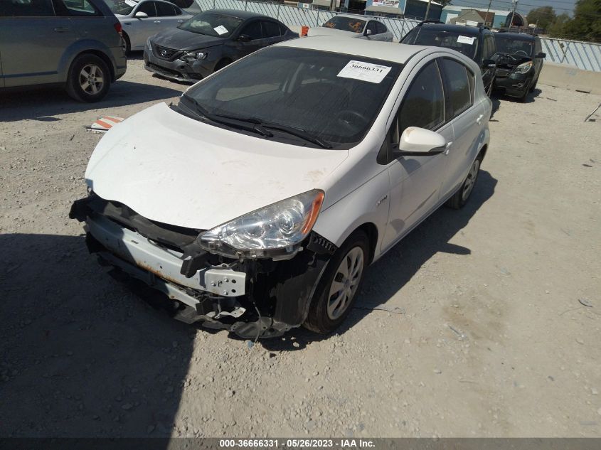 2013 TOYOTA PRIUS C ONE/TWO/THREE/FOUR - JTDKDTB33D1035220
