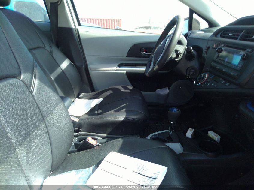 2013 TOYOTA PRIUS C ONE/TWO/THREE/FOUR - JTDKDTB33D1035220