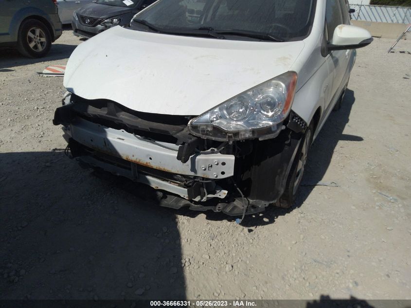 2013 TOYOTA PRIUS C ONE/TWO/THREE/FOUR - JTDKDTB33D1035220
