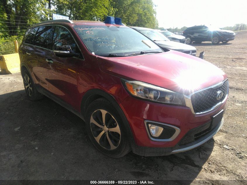 2016 KIA SORENTO EX - 5XYPH4A5XGG090609