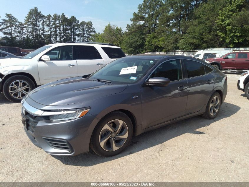 2020 HONDA INSIGHT EX - 19XZE4F51LE013760