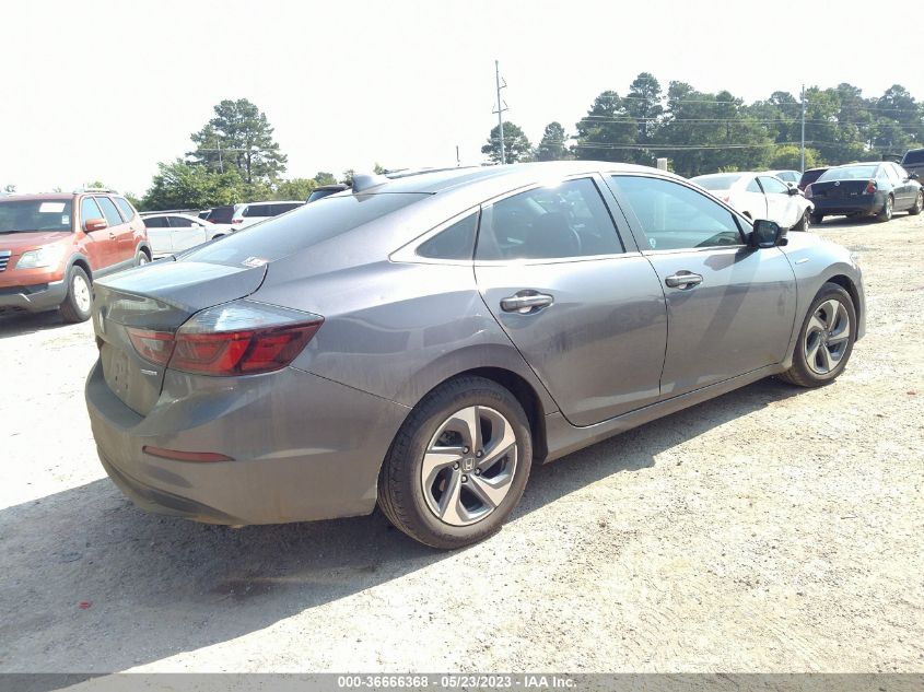 2020 HONDA INSIGHT EX - 19XZE4F51LE013760